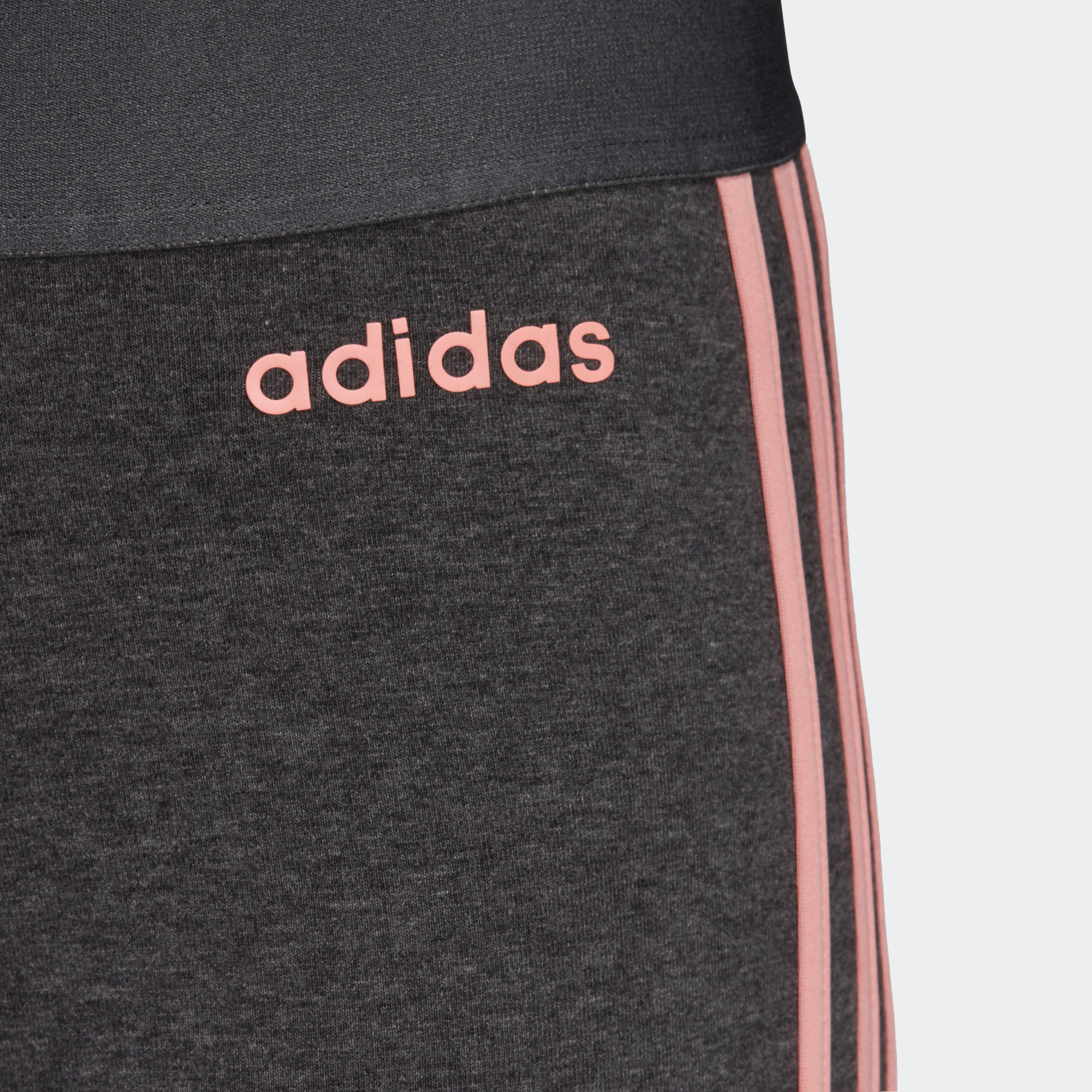 Legging Adidas 3 Bandes Femme Gris et Rose Legging Adidas 3 Bandes Femme Gris et Rose